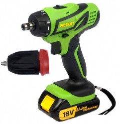 Шуруповёрт Procraft PA-18/2 PRO DFR SET